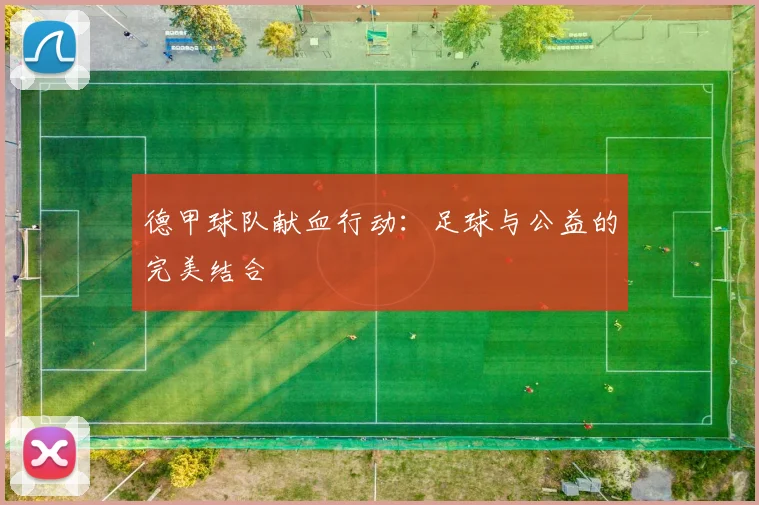 德甲球队献血行动：足球与公益的完美结合