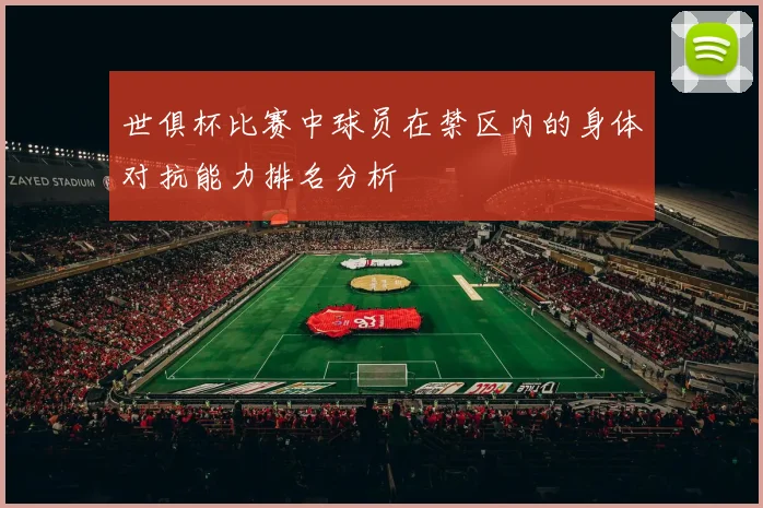 世俱杯比赛中球员在禁区内的身体对抗能力排名分析