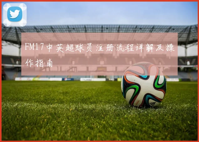 FM17中英超球员注册流程详解及操作指南